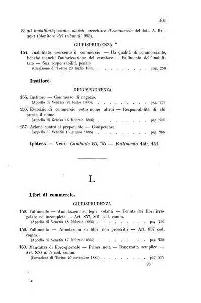 Annuario critico della giurisprudenza commerciale