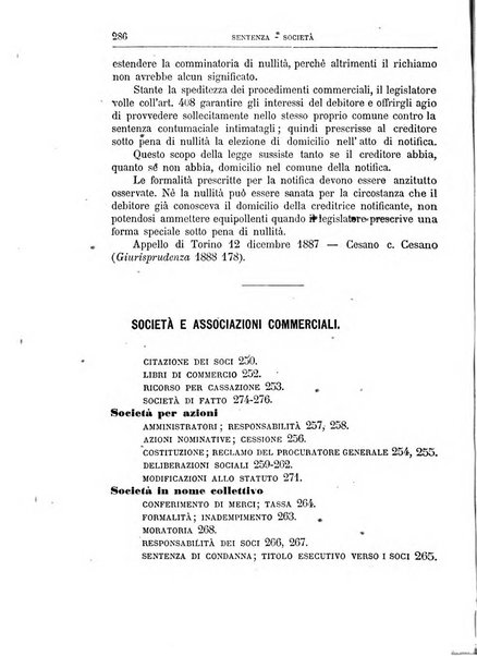 Annuario critico della giurisprudenza commerciale