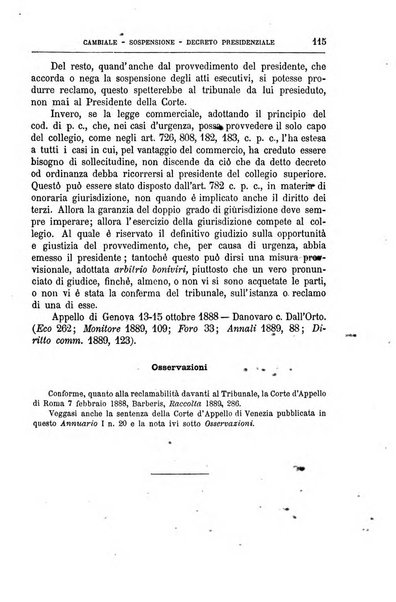 Annuario critico della giurisprudenza commerciale