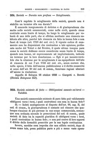 Annuario critico della giurisprudenza commerciale