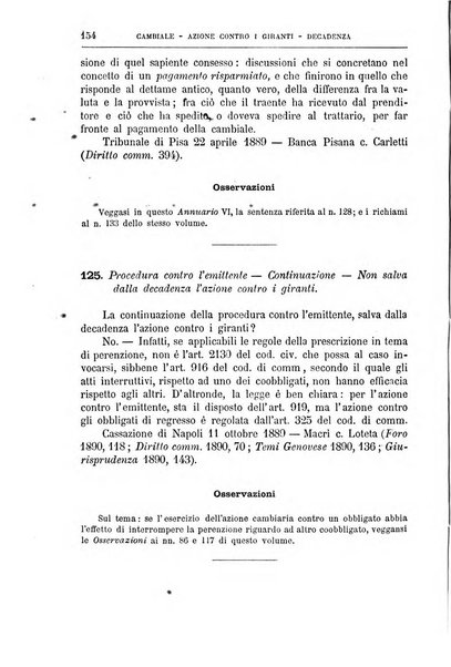 Annuario critico della giurisprudenza commerciale