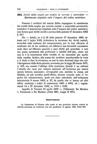 Annuario critico della giurisprudenza commerciale