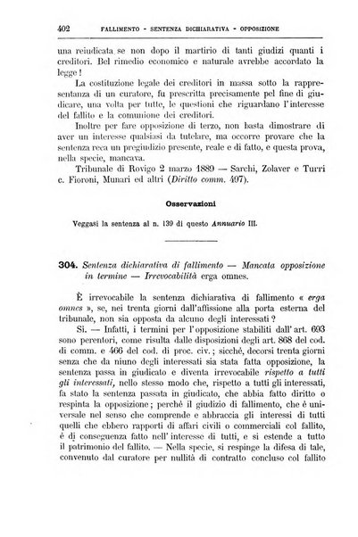 Annuario critico della giurisprudenza commerciale