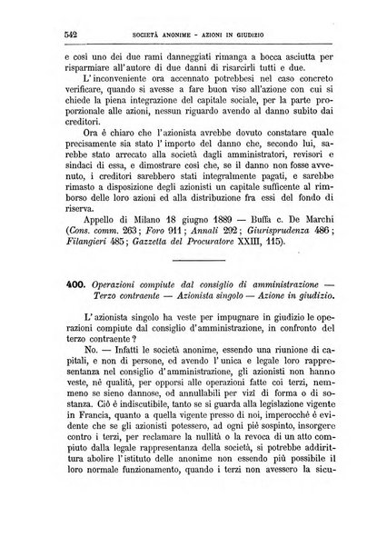 Annuario critico della giurisprudenza commerciale