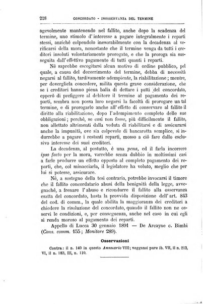 Annuario critico della giurisprudenza commerciale