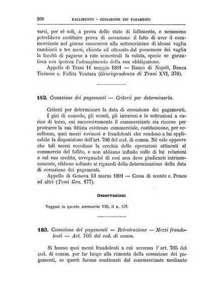 Annuario critico della giurisprudenza commerciale