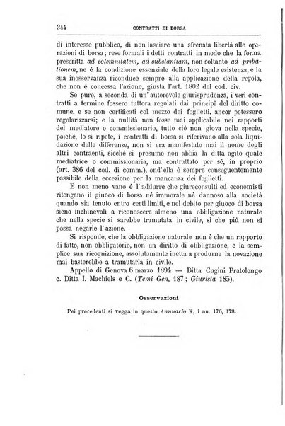 Annuario critico della giurisprudenza commerciale