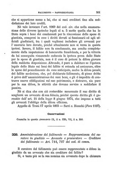 Annuario critico della giurisprudenza commerciale