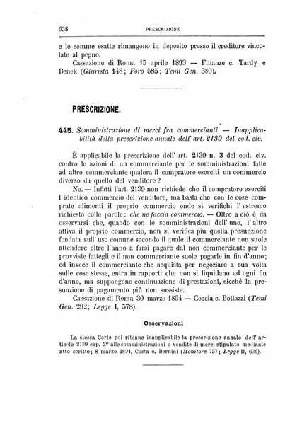 Annuario critico della giurisprudenza commerciale