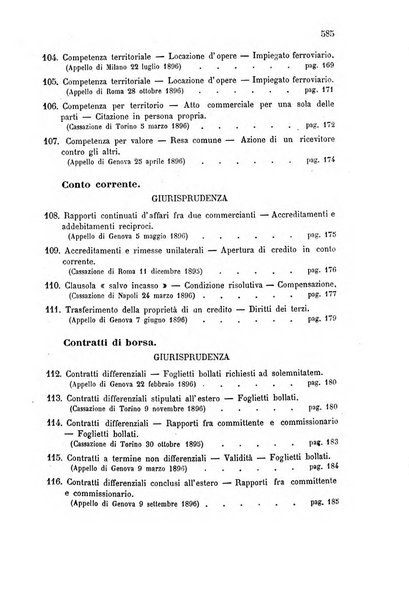 Annuario critico della giurisprudenza commerciale