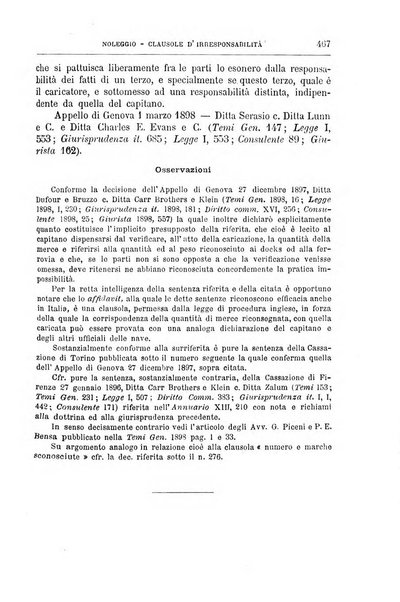 Annuario critico della giurisprudenza commerciale