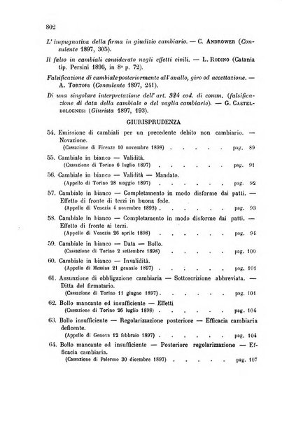 Annuario critico della giurisprudenza commerciale