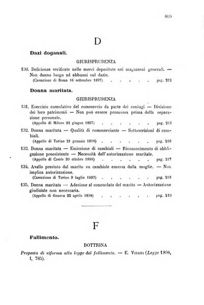 Annuario critico della giurisprudenza commerciale