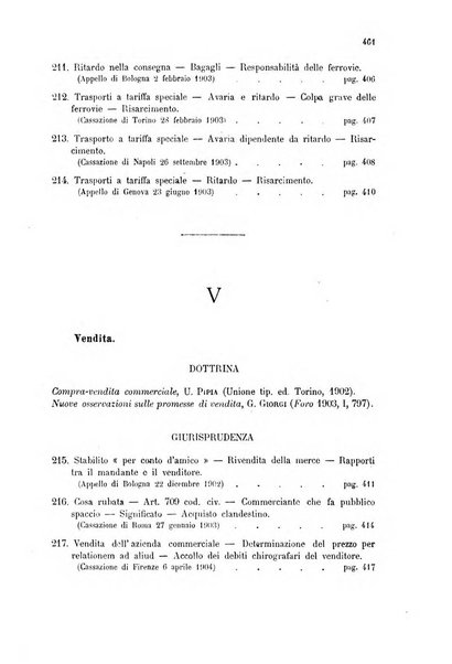 Annuario critico della giurisprudenza commerciale