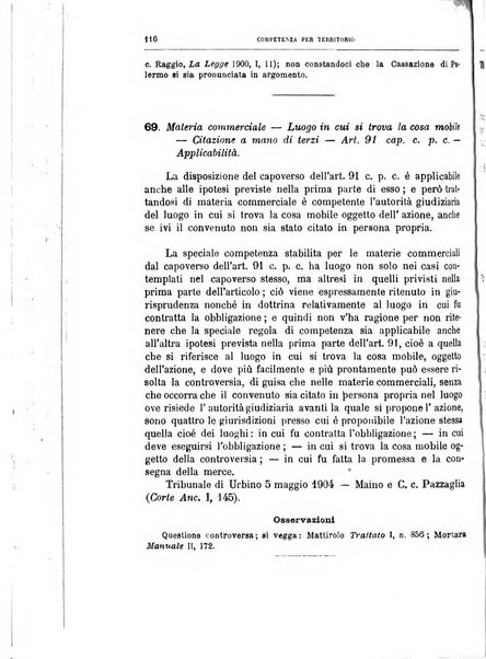 Annuario critico della giurisprudenza commerciale