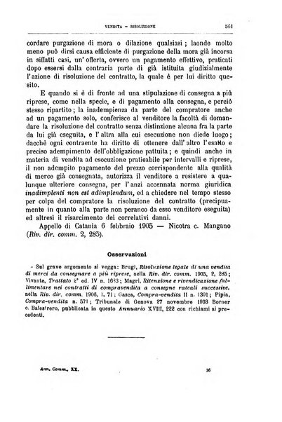 Annuario critico della giurisprudenza commerciale