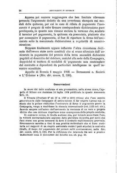 Annuario critico della giurisprudenza commerciale