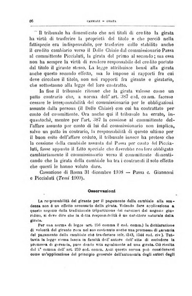 Annuario critico della giurisprudenza commerciale