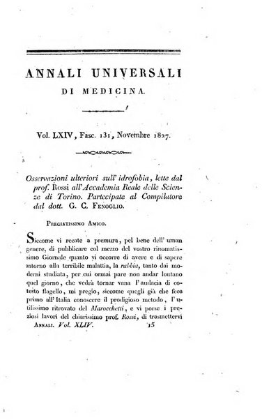 Annali universali di medicina