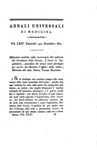 Annali universali di medicina