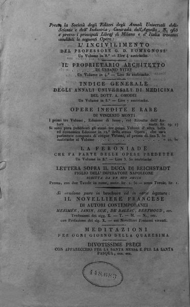 Annali universali di medicina