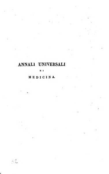 Annali universali di medicina