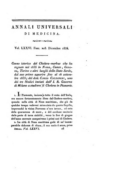 Annali universali di medicina