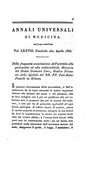 Annali universali di medicina