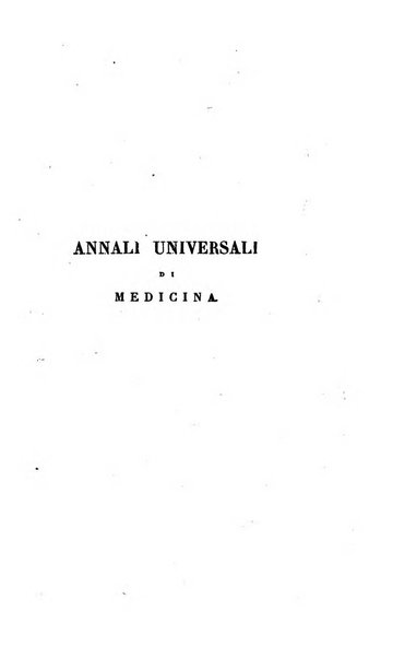 Annali universali di medicina