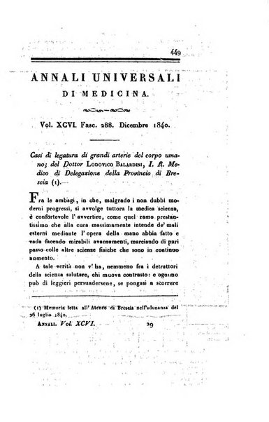 Annali universali di medicina