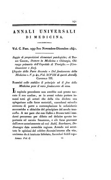 Annali universali di medicina