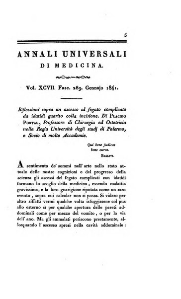 Annali universali di medicina