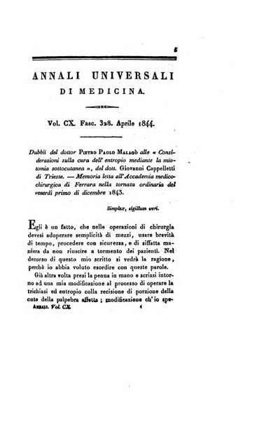 Annali universali di medicina