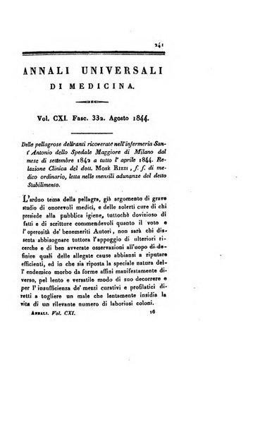 Annali universali di medicina