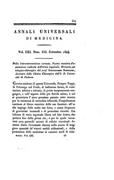 Annali universali di medicina