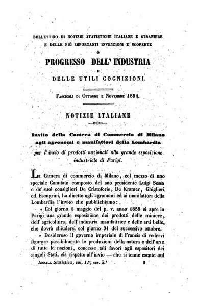 Annali universali di statistica, economia pubblica, legislazione, storia, viaggi e commercio