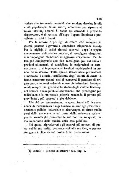 Annali universali di statistica, economia pubblica, legislazione, storia, viaggi e commercio