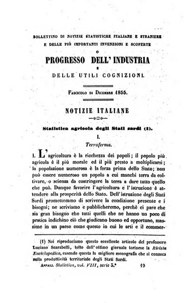 Annali universali di statistica, economia pubblica, legislazione, storia, viaggi e commercio