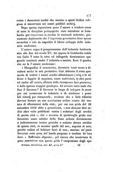 Annali universali di statistica, economia pubblica, legislazione, storia, viaggi e commercio