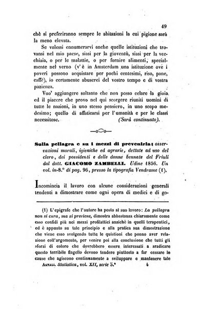 Annali universali di statistica, economia pubblica, legislazione, storia, viaggi e commercio