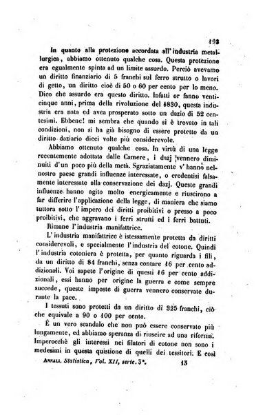 Annali universali di statistica, economia pubblica, legislazione, storia, viaggi e commercio