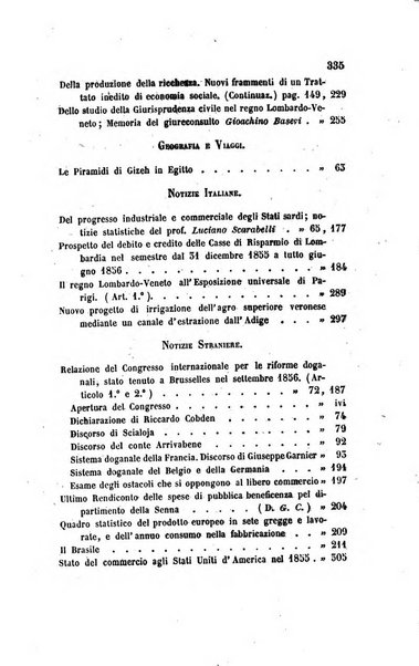 Annali universali di statistica, economia pubblica, legislazione, storia, viaggi e commercio