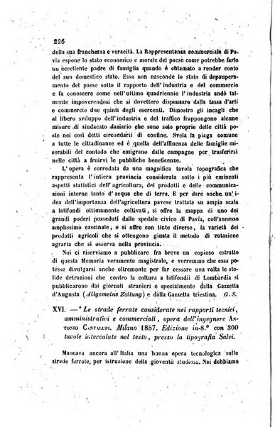 Annali universali di statistica, economia pubblica, legislazione, storia, viaggi e commercio