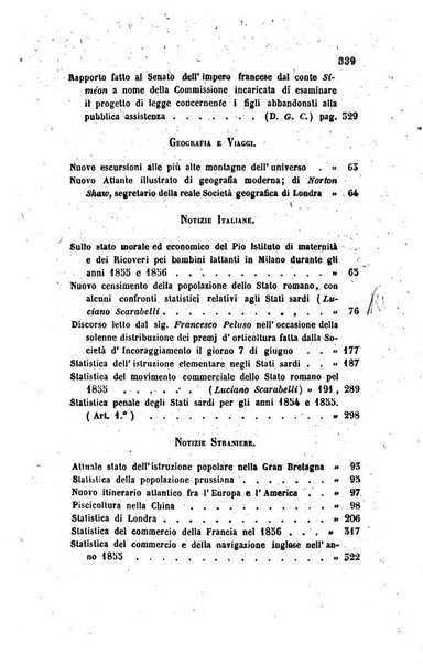 Annali universali di statistica, economia pubblica, legislazione, storia, viaggi e commercio