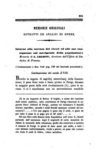 Annali universali di statistica, economia pubblica, legislazione, storia, viaggi e commercio