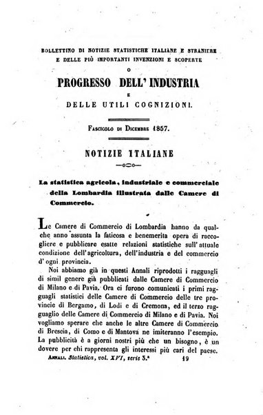 Annali universali di statistica, economia pubblica, legislazione, storia, viaggi e commercio