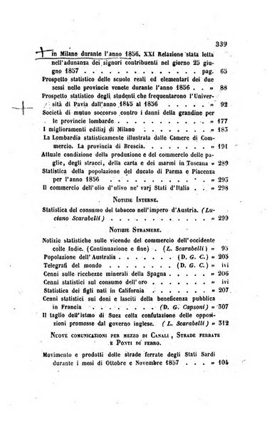 Annali universali di statistica, economia pubblica, legislazione, storia, viaggi e commercio