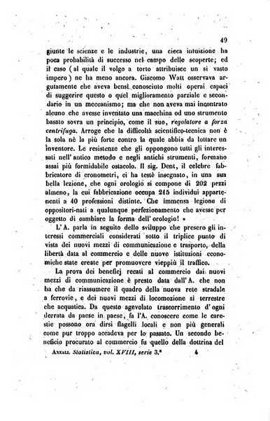 Annali universali di statistica, economia pubblica, legislazione, storia, viaggi e commercio