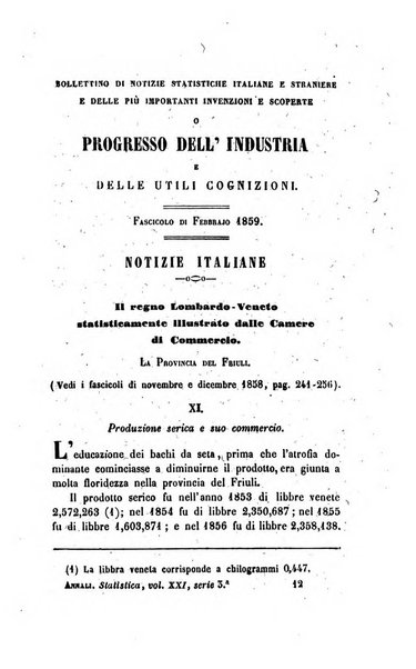 Annali universali di statistica, economia pubblica, legislazione, storia, viaggi e commercio