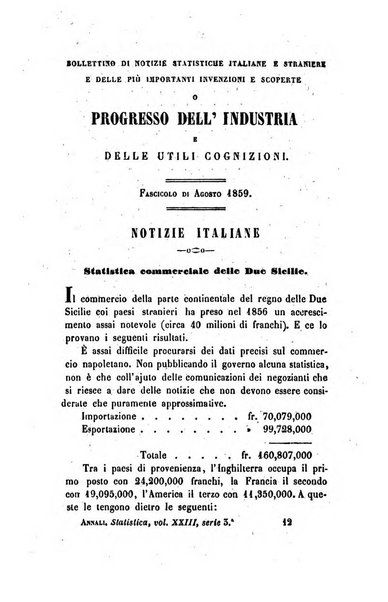 Annali universali di statistica, economia pubblica, legislazione, storia, viaggi e commercio